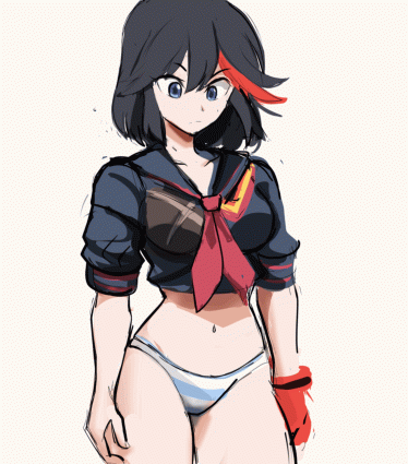 kill la kill, matoi ryuuko, rakeem garcia-cueto, high resolution, simple backgro