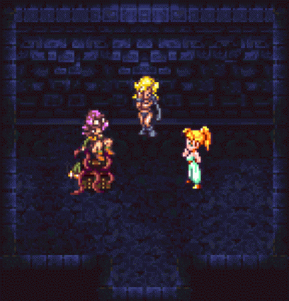 chrono trigger, marle (chrono trigger), ayla, ayla (chrono trigger), lucca, anim