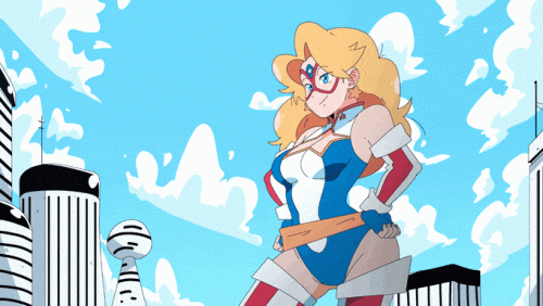 kamen america (comic), kamen america, 16:9 aspect ratio, animated, animated gif,