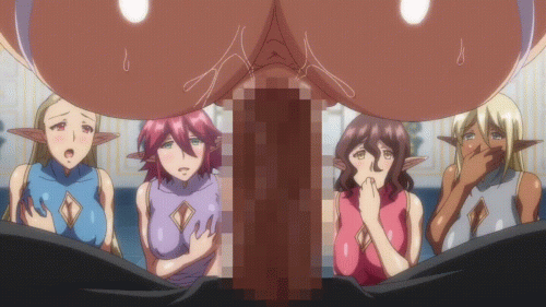 kyonyuu elf oyako saimin, raika tsurugi, 16:9 aspect ratio, censored, animated,