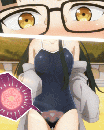 tejina senpai, madara-san, siokarubi, censored, animated, animated gif, screen c