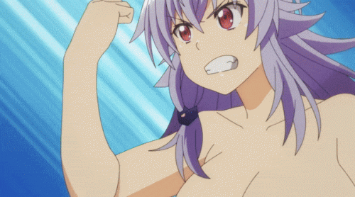 kaijin kaihatsu-bu no kuroitsu-san, wolf bate, censored, animated, animated gif,