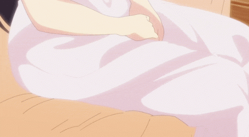 shuumatsu no harem, hanyuu yuzuki, animated, animated gif, screen capture, 1girl