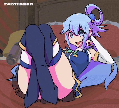 kono subarashii sekai ni shukufuku wo!, aqua (konosuba), twistedgrim, high resol