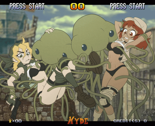 metal slug, snk, fio germi, kasamoto eri, mars people, kyde, high resolution, la