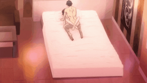 16:9 aspect ratio, large filesize, animated, animated gif, 1boy, bed, bedroom, b