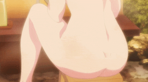 shuumatsu no harem, kuroda maria, animated, animated gif, screen capture, 1girl,