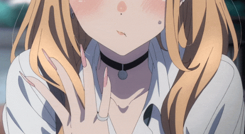 sono bisque doll wa koi wo suru, kitagawa marin, animated, animated gif, screen