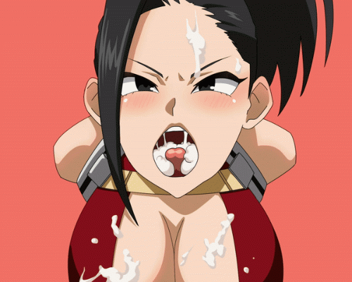 my hero academia, yaoyorozu momo, animated, 5:4 aspect ratio, animated gif, 1gir