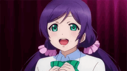 love live! (series), sunrise (studio), toujou nozomi, animated, low resolution,