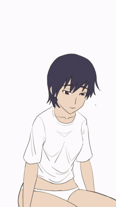 monogatari (series), kanbaru suruga, high resolution, animated, artist name, ani