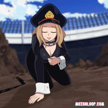 my hero academia, utsushimi camie, moikaloop, 1:1 aspect ratio, animated, animat