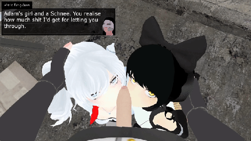 theclipping, rwby, weiss schnee, blake belladonna, faunus, white fang (rwby)