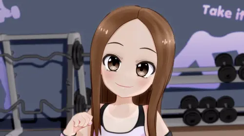 mantis-x, karakai jouzu no takagi-san, takagi-san, 1girl, blush, bra, breasts