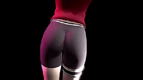 crankybluey, naruto, naruto shippuden, haruno sakura, 1girl, arm sleeves, ass