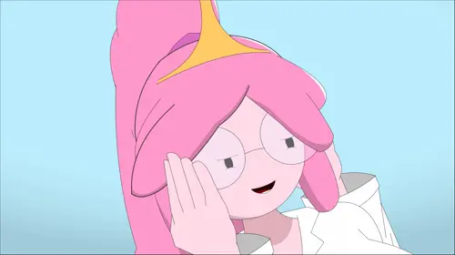 tvcomrade123, adventure time, princess bonnibel bubblegum, megane, ponytail