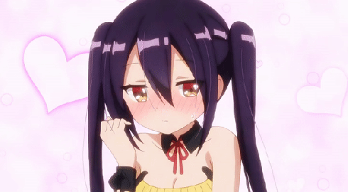 rpg fudousan, rakira (rpg fudousan), 1girl, bare shoulders, black hair, blush