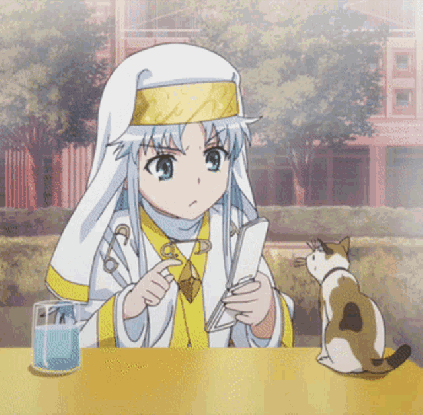 to aru majutsu no index, index (toaru majutsu no index), 1girl, animal, cat