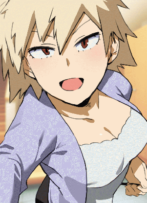 bakkanki, my hero academia, bakugou mitsuki, ^ ^, 1girl, black skirt