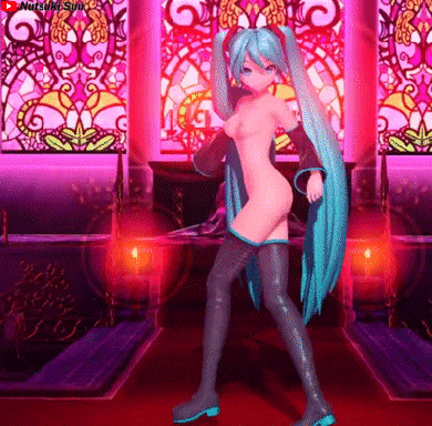 vocaloid, project diva (series), hatsune miku, ass, ass shake, blue eyes