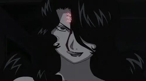 fullmetal alchemist brotherhood, lust (fma), black hair, bleeding from forehead