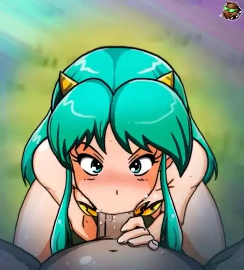 urusei yatsura lum doujin anime by gmeen,kaliethva about blush(赤面) fellatio(フェラチオ) princess(お姫様)