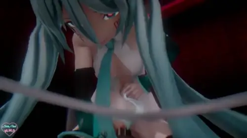 vocaloid hatsune miku video about heart(❤) male_pov(男の一人称視点) stethoscope(聴診器)