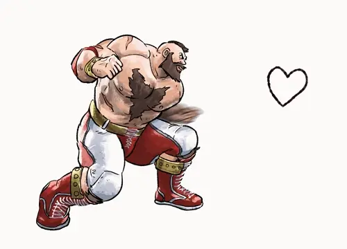 street fighter,twitter,street fighter 6 zangief doujin anime about 1boy(男一人) male(男性) solo(一人)