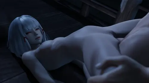 fatal frame,fatal frame 5 shiragiku hentai video by lazyprocrastinator about bouncing_breasts(乳揺れ) male(男性) nipples(乳首)