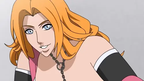 bleach matsumoto rangiku hentai anime about blush(赤面) clothing(衣類) orange_hair(オレンジの髪)