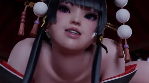 dead or alive nyotengu hentai anime by spizder about 1boy(男一人) 1girl(女性一人) female(女性)