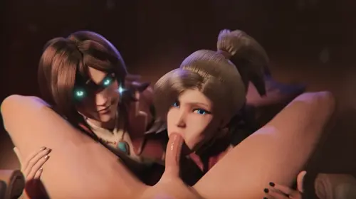 overwatch,overwatch 2 mercy,witch mercy,kiriko,witch kiriko hentai anime by ent duke