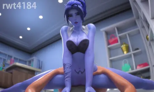 overwatch,overwatch 1,overwatch 2 widowmaker animated by rwt4184