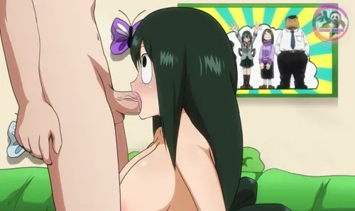 my hero academia asui tsuyu hentai anime by space-panda