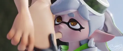 splatoon,splatoon 3 inkling,octoling,marie,inkling boy,octoling boy,agent 3,male inkling,cap'n cuttlefish,male octoling hentai anime by bunnxarts