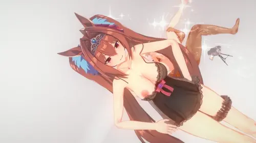 Uma Musume - Pretty Derby Daiwa Scarlet,Curren Chan,Fine Motion hentai video