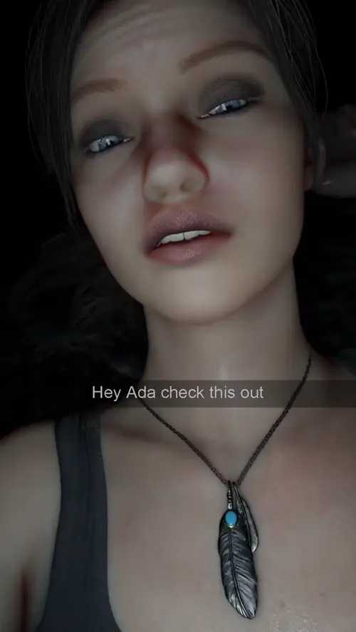 Resident Evil,Snapchat Claire Redfield hentai anime by Zmsfm