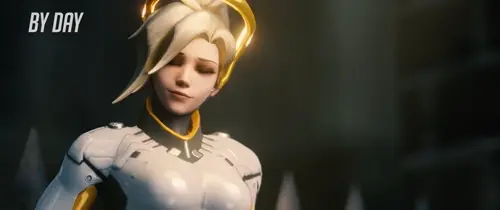 Overwatch Mercy hentai anime by Zmsfm,Cinderdryadva