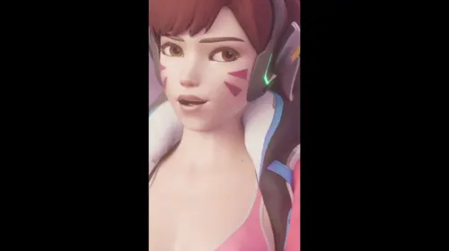 Overwatch D.Va,Meka,Background character hentai anime by Zmsfm,Pleasedbyviolet