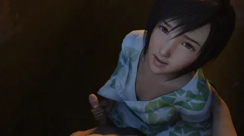 Final Fantasy,Final Fantasy Vii,Final Fantasy Vii Remake Yuffie Kisaragi hentai anime by Lazyprocrastinator