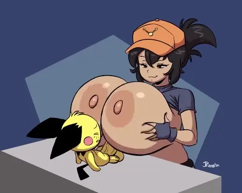 Pokemon Pichu,Leroy hentai anime by Joaoppereira