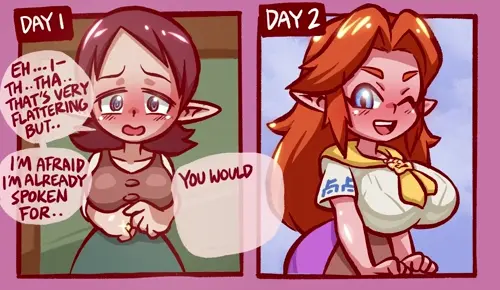 The Legend Of Zelda,The Legend Of Zelda: Majora's Mask Link,Young Link,Cremia,Anju,Tatl hentai video by Delalicious3,Kaliethva,Mossy Froot