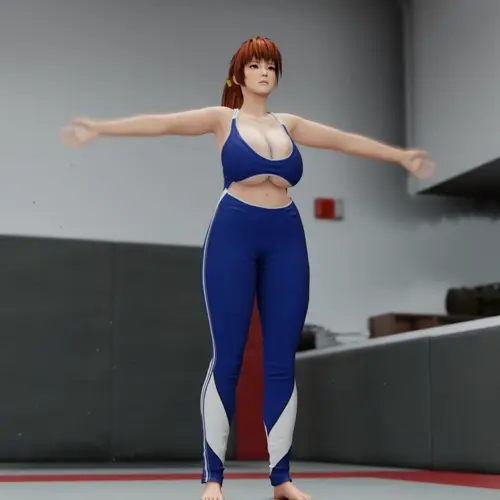 Dead Or Alive Kasumi animated by Vreya3d