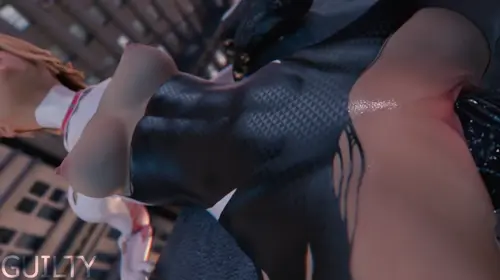 Spider-Man,Spider-Man: Into The Spider-Verse Gwendolyn Maxine Stacy,Spider-Gwen,Symbiote,Venom,Eddie Brock hentai video by Volkor,Missmoonified,Guiltyk