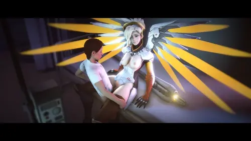 Overwatch Mercy video by Lesdias