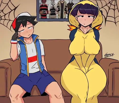 Pokemon,Komi-San Wa Komyushou Desu Komi Shuuko,Tadano Hitohito doujin anime by gasvy man