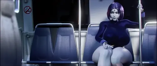 Teen Titans Raven,Beast Boy video by Scragboy