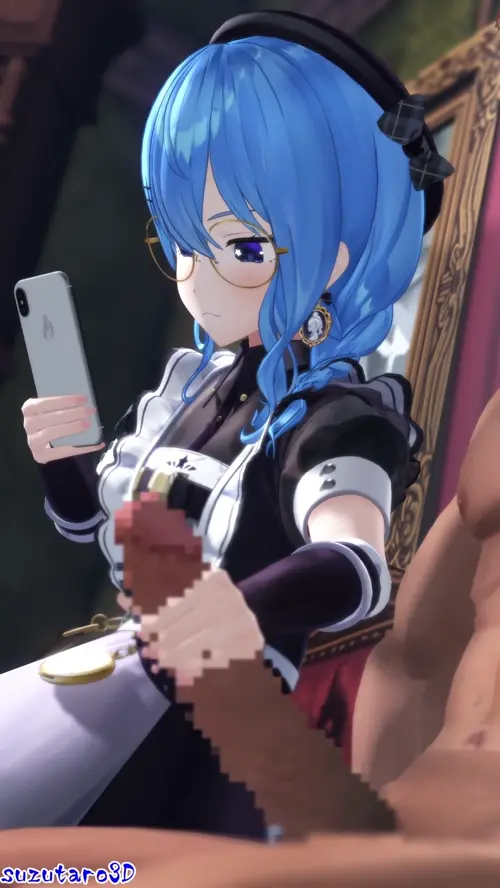 Hololive,Suisei Channel Hoshimachi Suisei hentai video by Suzutaro3d