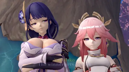 Genshin Impact Raiden Shogun,Hu Tao,Yae Miko video by Stalkek
