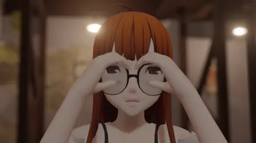 Persona,Persona 5 Amamiya Ren,Sakura Futaba,Niijima Makoto hentai video by SMango3D
